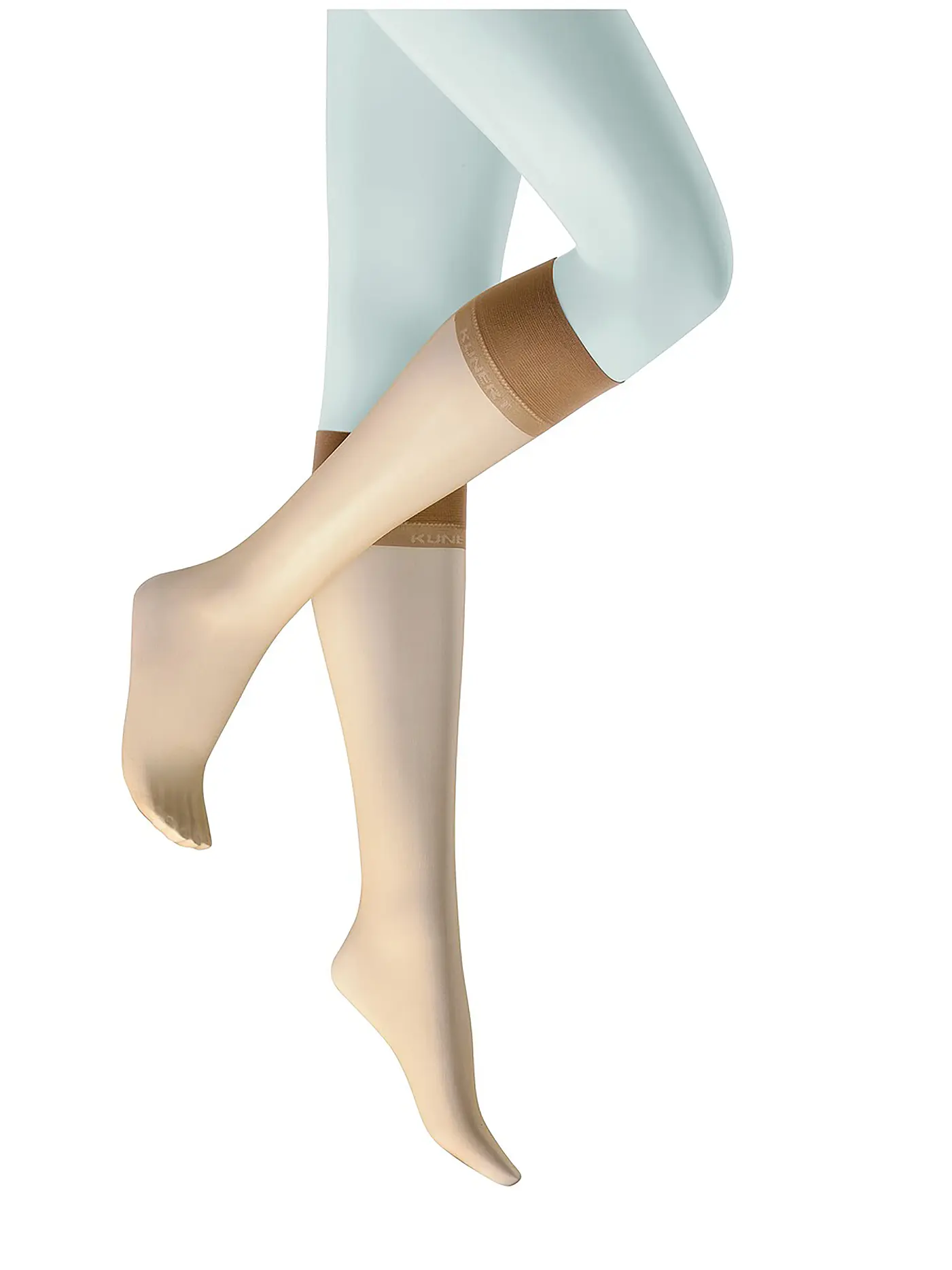 KUNERT | Kniestrümpfchen "Fresh Up 10" (Cashmere) | 